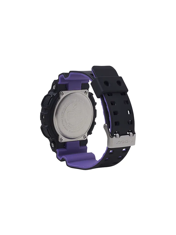 Часы Casio G-Shock GA-100 — изображение 3 из 6, оттенок черный/зеленый