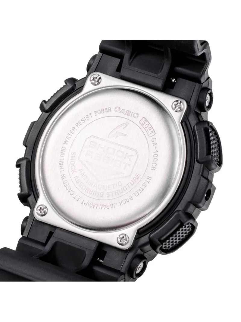 Casio G-Shock Аналогово-цифровые часы 'Черно-синие' — изображение 8 из 10, оттенок черный синий