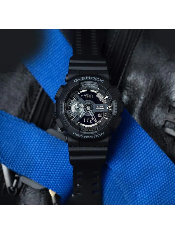 Часы g-shock analog-digital 'black' Casio — изображение 3 из 4, оттенок черный
