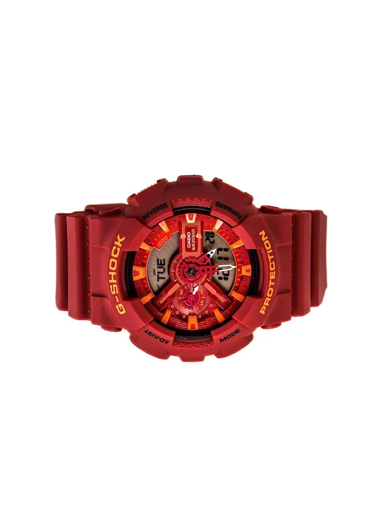 Часы CASIO G-Shock Digital-Analog 'Red' — изображение 2 из 5, оттенок красный
