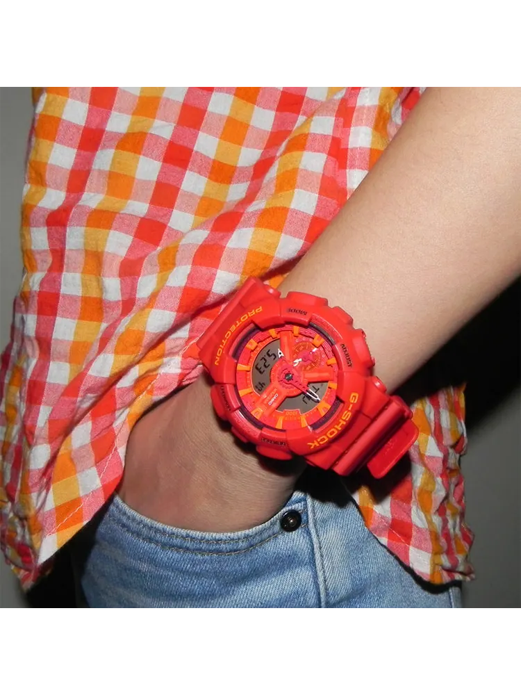 Часы CASIO G-Shock Digital-Analog 'Red' — изображение 5 из 5, оттенок красный