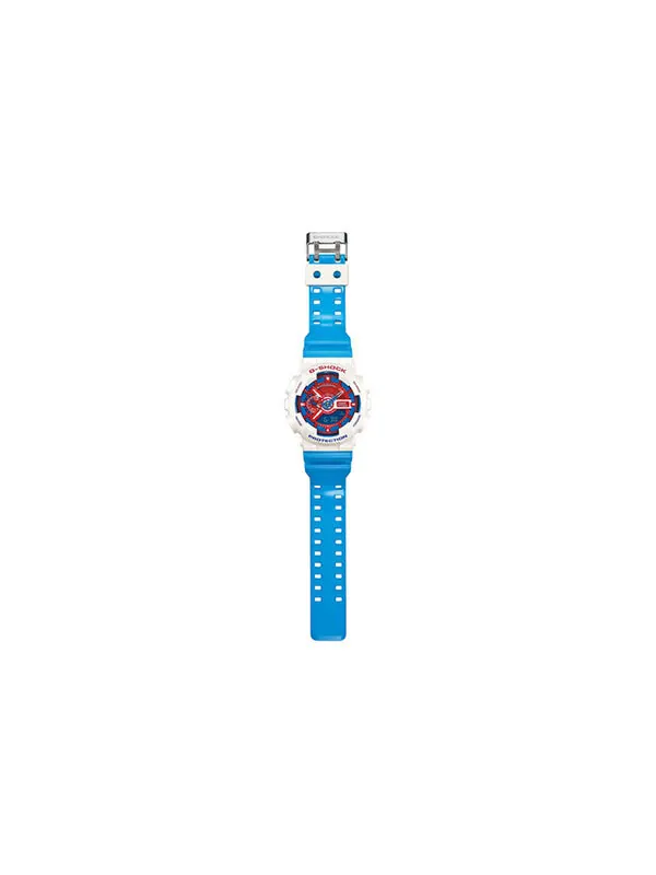 Часы CASIO G-Shock Analog-Digital 'White' — изображение 4 из 4, оттенок синий/белый