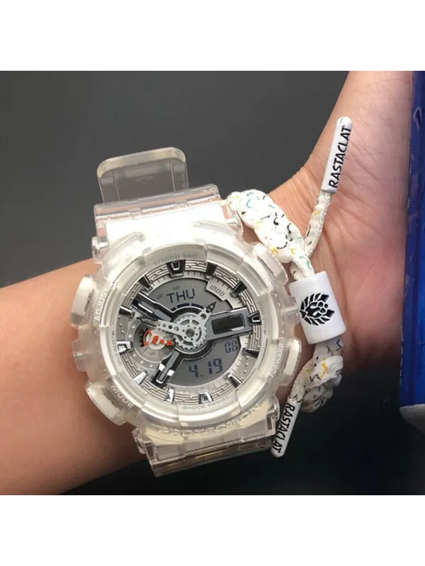 Часы CASIO G-Shock Analog-Digital 'White' — изображение 4 из 4, оттенок белый