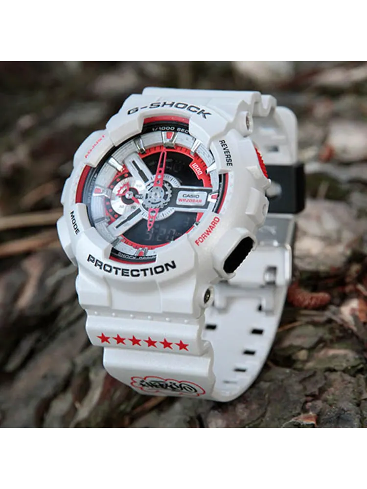 Часы CASIO G-Shock Analog-Digital 'White' — изображение 3 из 5, оттенок белый