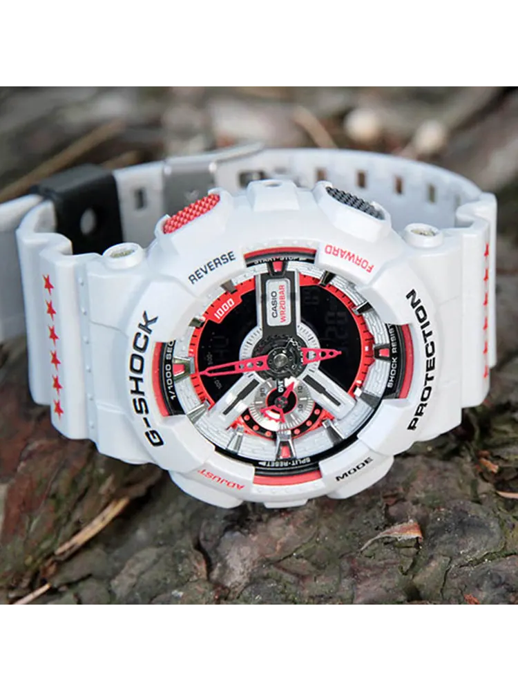 Часы CASIO G-Shock Analog-Digital 'White' — изображение 4 из 5, оттенок белый