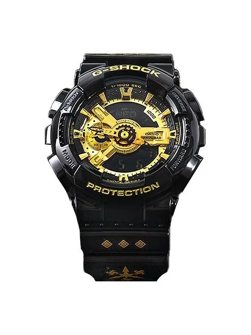 Часы CASIO G-Shock Analog-Digital 'Black Gold' — изображение 1 из 4, оттенок золотистый