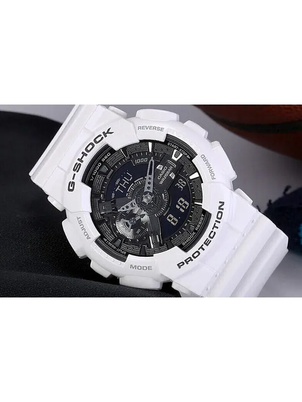 Часы CASIO G-Shock Analog-Digital 'White' — изображение 2 из 4, оттенок белый