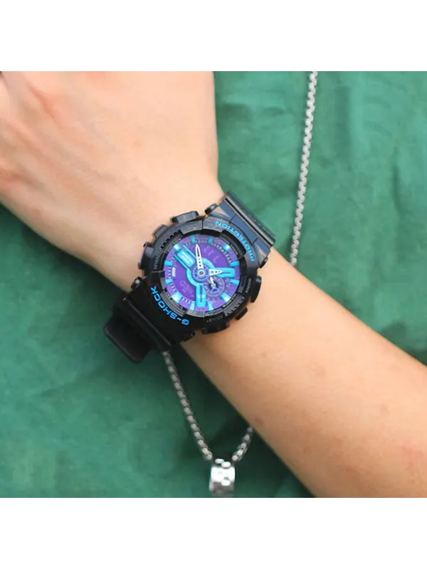 Часы CASIO G-Shock Analog-Digital 'Black Blue' — изображение 4 из 4, оттенок сине-черный