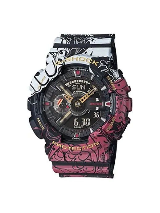 Casio G-Shock Аналогово-цифровые часы 'Black Multi' — изображение 1 из 5, оттенок черный мульти