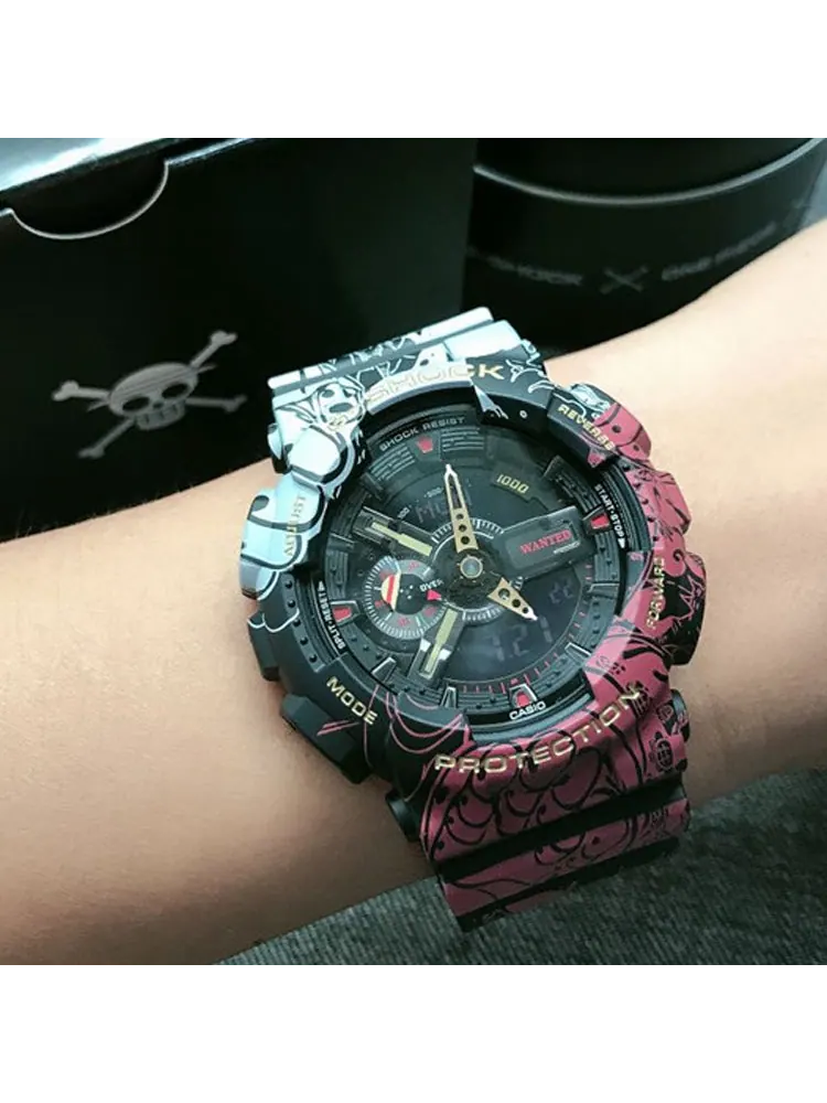 Casio G-Shock Аналогово-цифровые часы 'Black Multi' — изображение 5 из 5, оттенок черный мульти