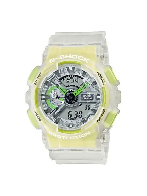 Часы CASIO G-Shock Analog-Digital 'Translucent Yellow' — изображение 1 из 4, оттенок желтый