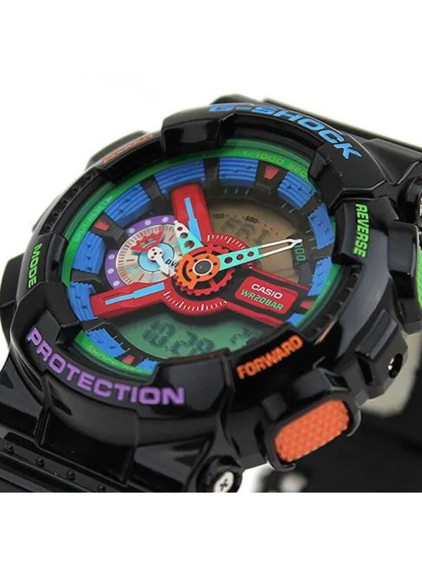 Часы CASIO G-Shock Analog-Digital 'Black' — изображение 4 из 4, оттенок черный