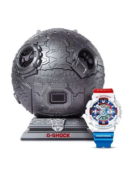 Часы CASIO G-Shock Analog-Digital 'White' — изображение 1 из 4, оттенок белый