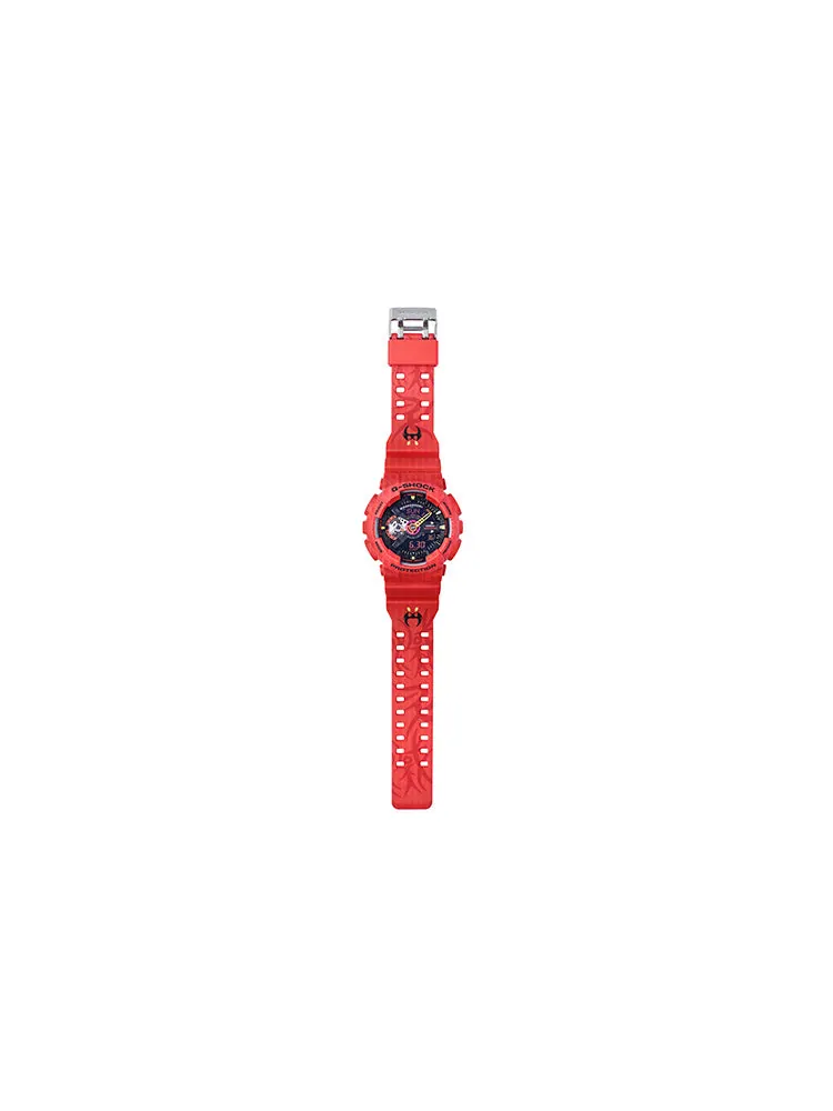 Часы CASIO G-Shock Analog-Digital 'Red' — изображение 2 из 6, оттенок красный