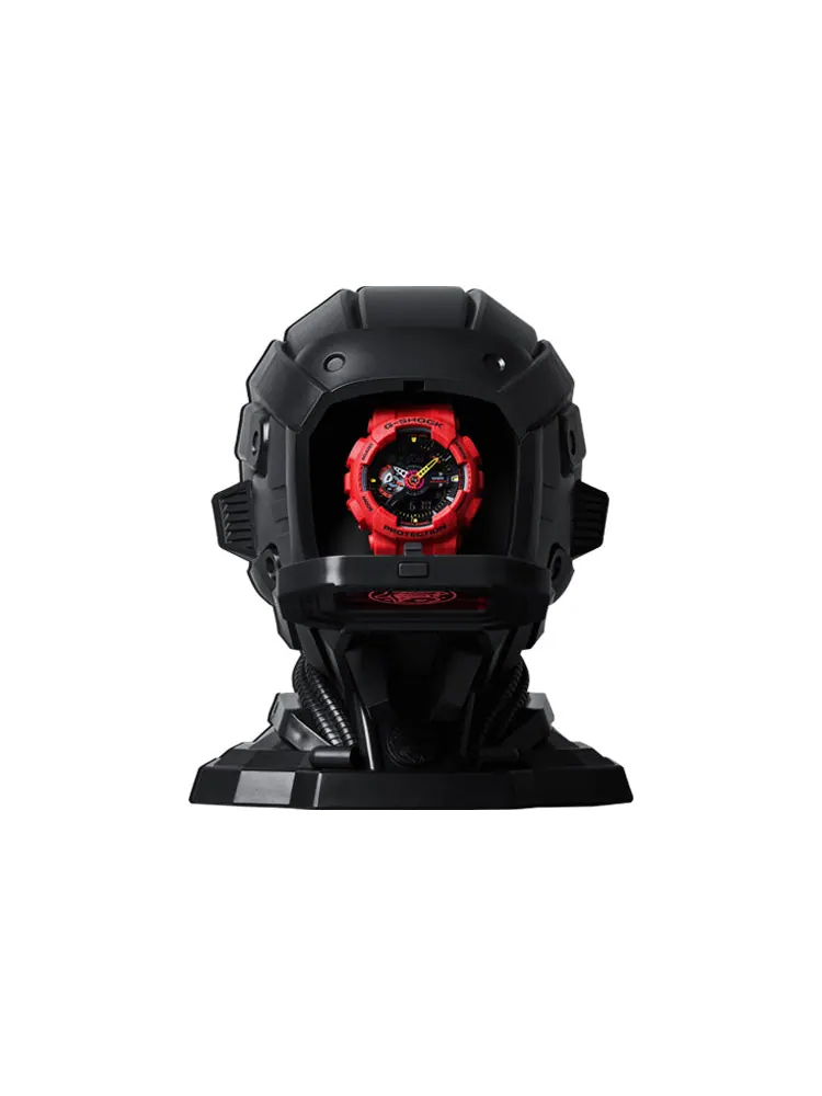Часы CASIO G-Shock Analog-Digital 'Red' — изображение 3 из 6, оттенок красный