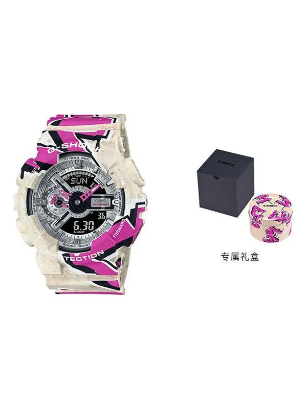 Часы CASIO G-Shock Analog-Digital 'Black' — изображение 1 из 4, оттенок черный