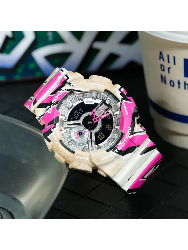 Часы CASIO G-Shock Analog-Digital 'Black' — изображение 4 из 4, оттенок черный