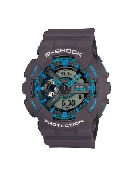 Часы CASIO G-Shock Analog-Digital 'Grey' — изображение 1 из 2, оттенок серый