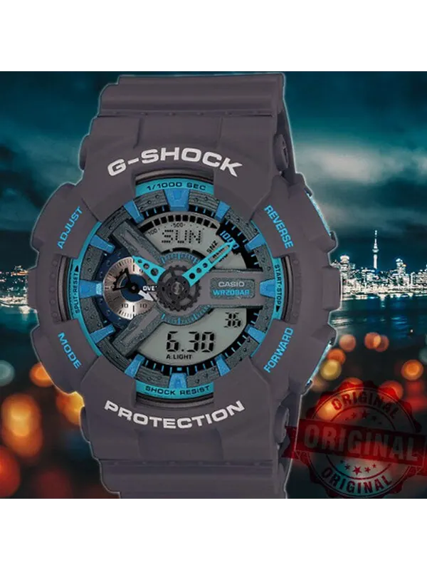 Часы CASIO G-Shock Analog-Digital 'Grey' — изображение 2 из 2, оттенок серый