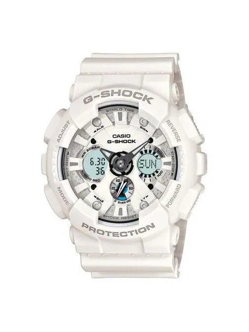Часы CASIO G-Shock Analog-Digital 'White' — изображение 1 из 4, оттенок белый