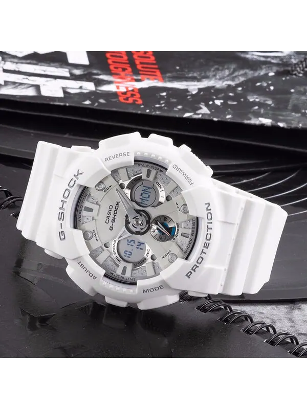 Часы CASIO G-Shock Analog-Digital 'White' — изображение 4 из 4, оттенок белый