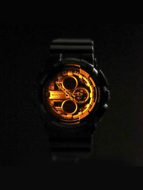 Часы CASIO G-Shock Analog-Digital 'Black' — изображение 3 из 4, оттенок черный