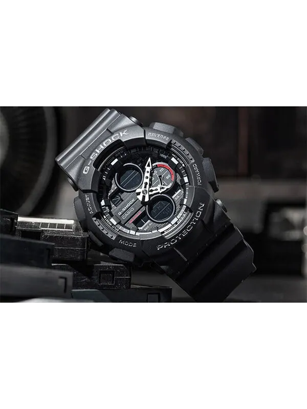 Часы CASIO G-Shock Analog-Digital 'Black' — изображение 2 из 4, оттенок черный