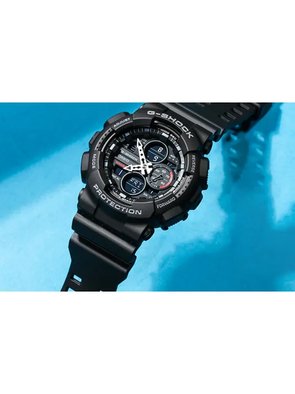 Часы CASIO G-Shock Analog-Digital 'Black' — изображение 3 из 4, оттенок черный