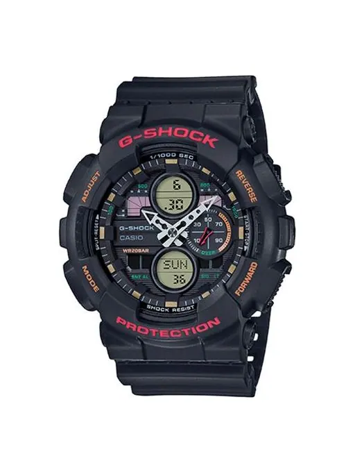 Часы CASIO G-Shock Analog-Digital 'Black' — изображение 1 из 4, оттенок черный