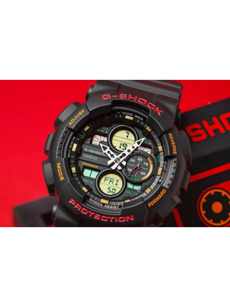 Часы CASIO G-Shock Analog-Digital 'Black' — изображение 2 из 4, оттенок черный
