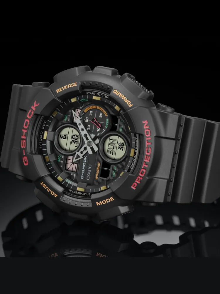 Часы CASIO G-Shock Analog-Digital 'Black' — изображение 4 из 4, оттенок черный