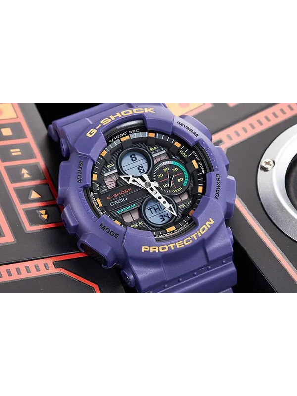 Часы CASIO G-Shock Analog-Digital 'Purple' — изображение 3 из 4, оттенок фиолетовый