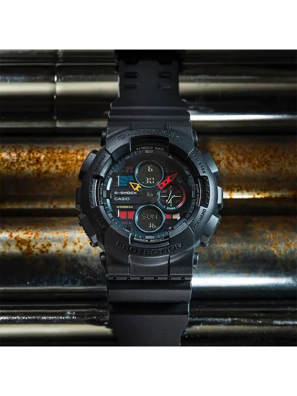 Часы CASIO G-Shock Analog-Digital 'Black' — изображение 3 из 3, оттенок черный