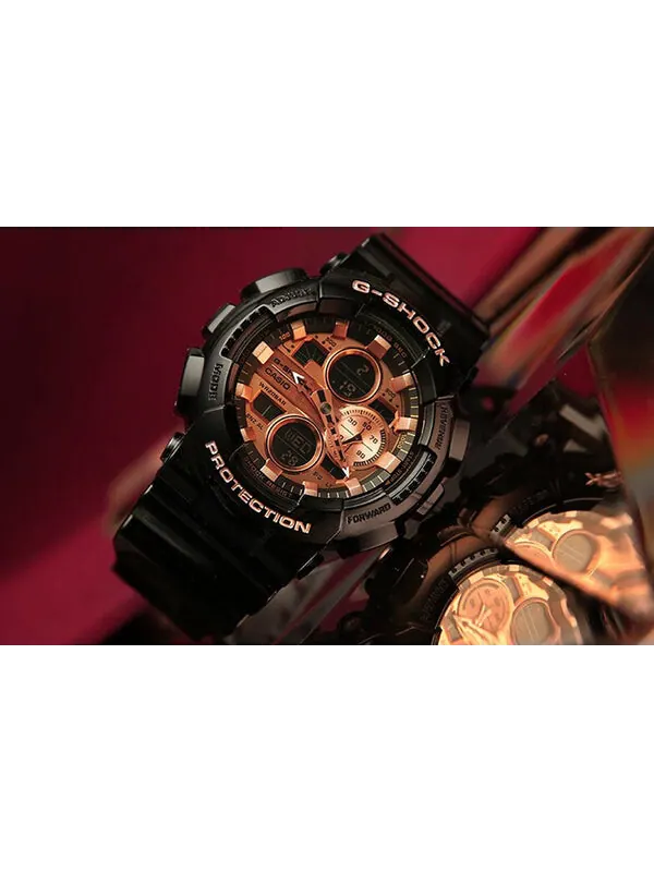 Часы CASIO G-Shock Analog-Digital 'Black Rose' — изображение 3 из 4, оттенок черный