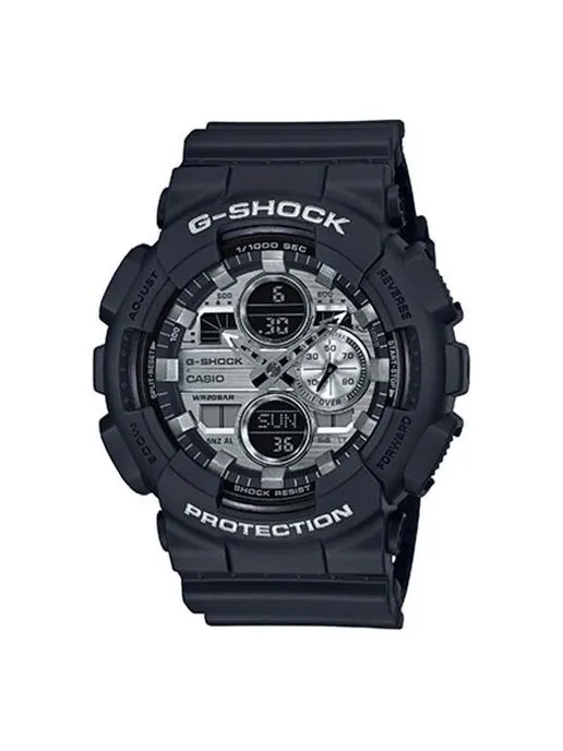 Часы CASIO G-Shock Analog-Digital 'Black' — изображение 1 из 4, оттенок черный