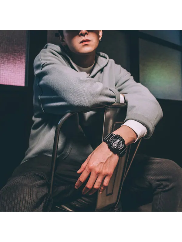 Часы CASIO G-Shock Analog-Digital 'Black' — изображение 4 из 4, оттенок черный