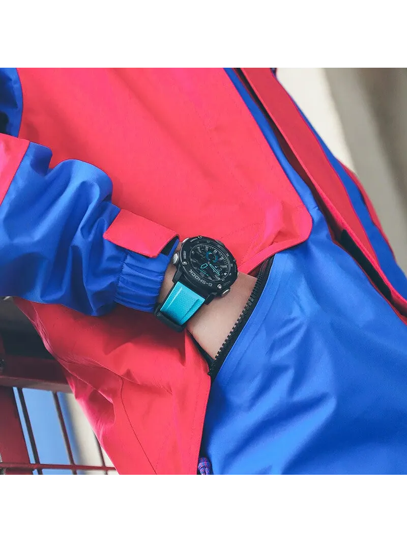 Часы CASIO G-Shock Analog-Digital 'Black Blue' — изображение 3 из 5, оттенок черный синий