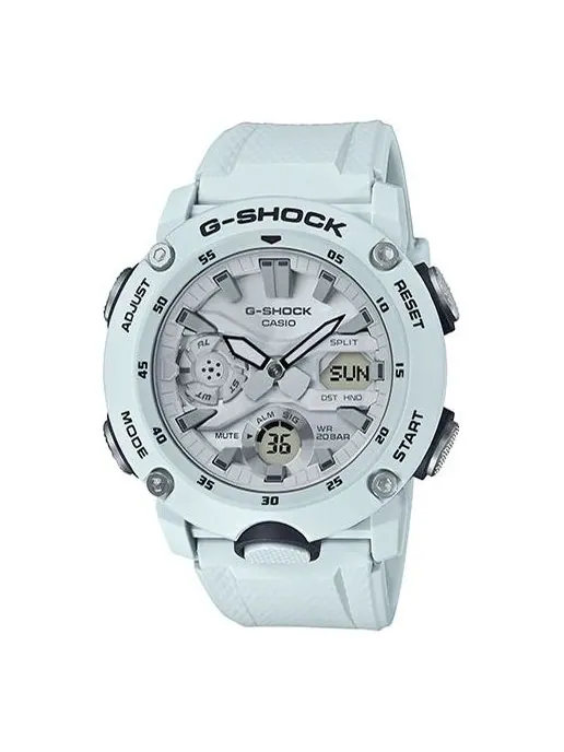 Часы CASIO G-Shock Analog-Digital 'White' — изображение 1 из 5, оттенок белый