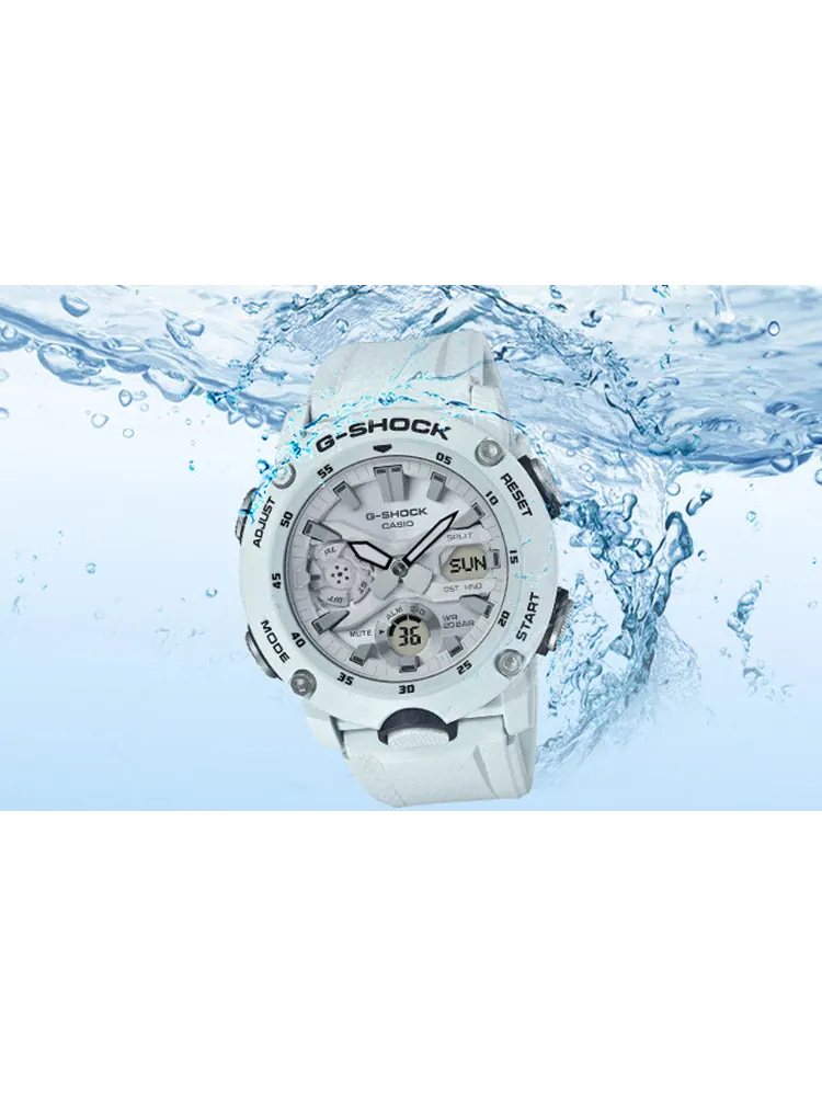 Часы CASIO G-Shock Analog-Digital 'White' — изображение 3 из 5, оттенок белый