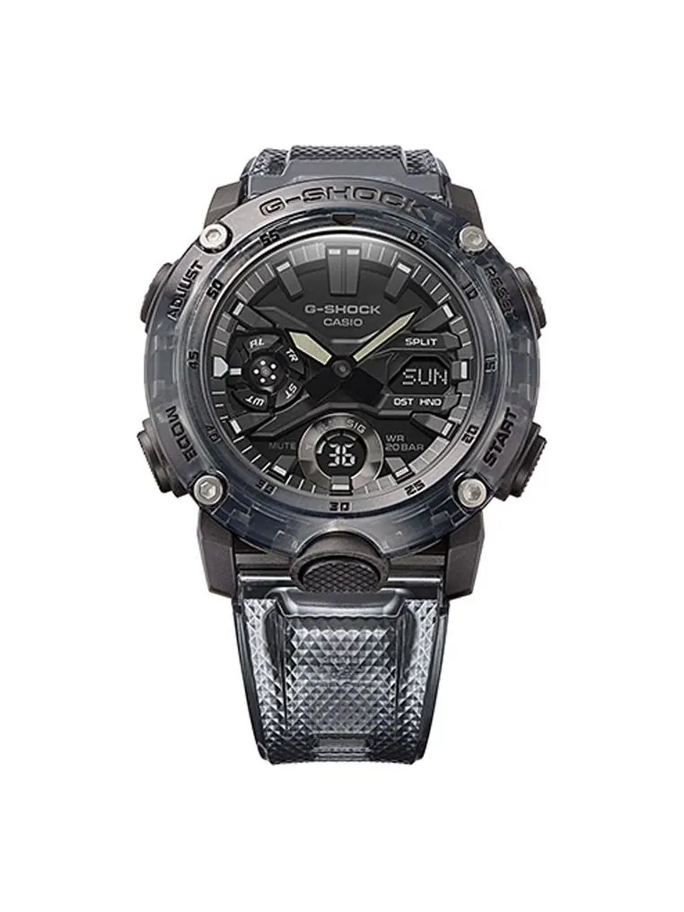 Casio G-Shock Аналогово-цифровые часы 'Черно-серый' — изображение 1 из 3, оттенок черный серый
