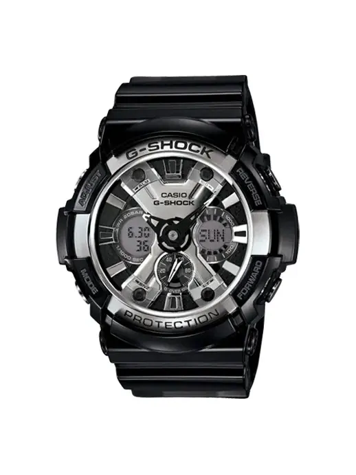 Часы CASIO G-Shock Analog-Digital 'Black' — изображение 1 из 4, оттенок черный