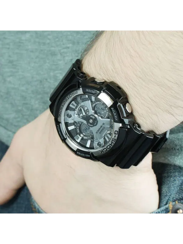 Часы CASIO G-Shock Analog-Digital 'Black' — изображение 4 из 4, оттенок черный