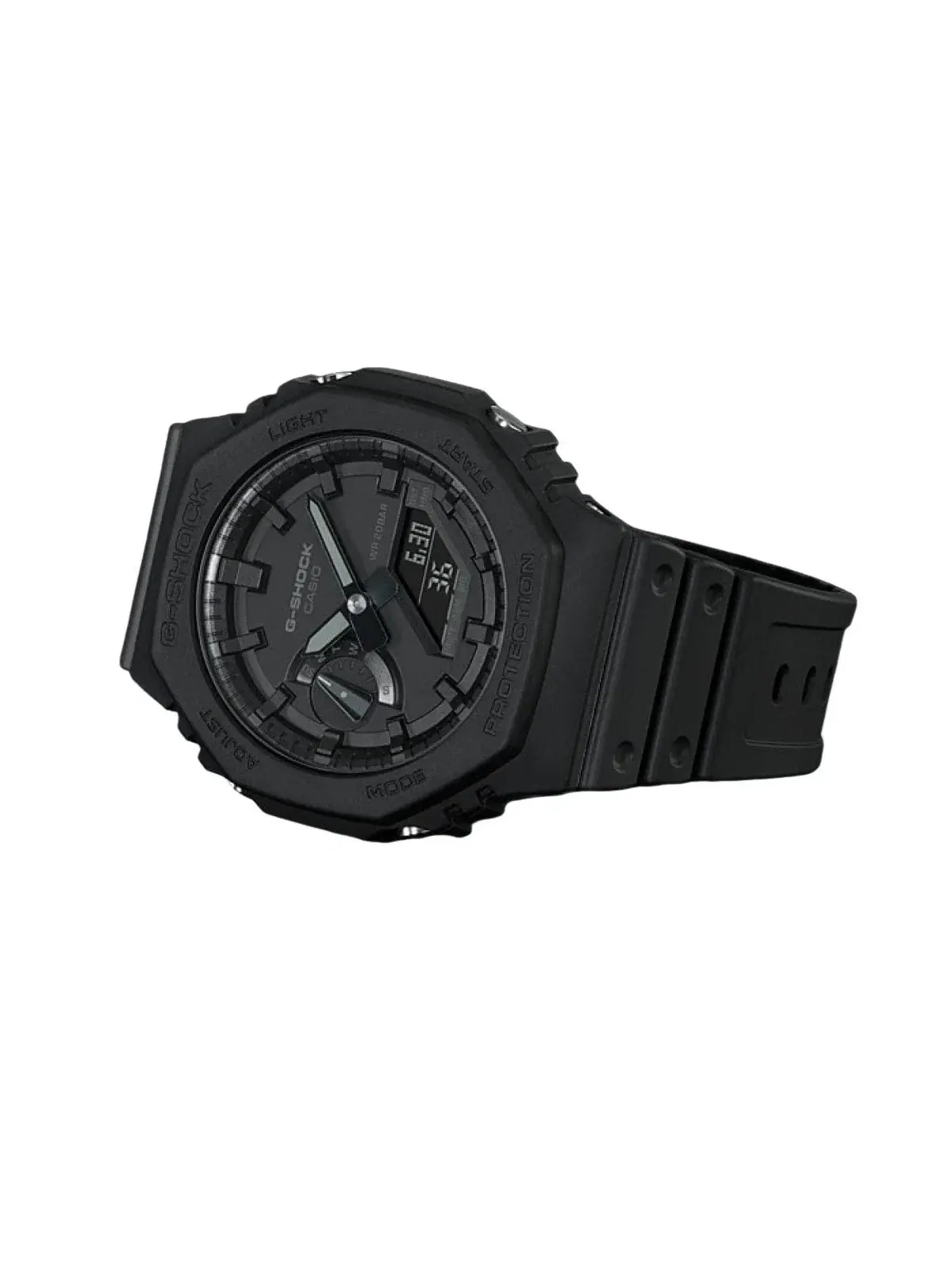 Аналогово-цифровые часы CASIO G-Shock 2100 Series , черный цвет, GA-2100-1A1 — изображение 3 из 10
