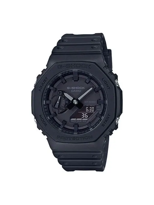 Часы CASIO G-Shock Analog-Digital 'Black' — изображение 1 из 7, оттенок черный