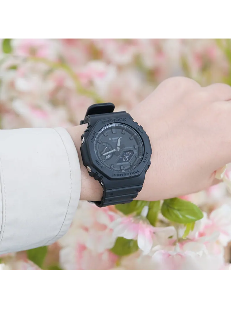 Часы CASIO G-Shock Analog-Digital 'Black' — изображение 2 из 7, оттенок черный