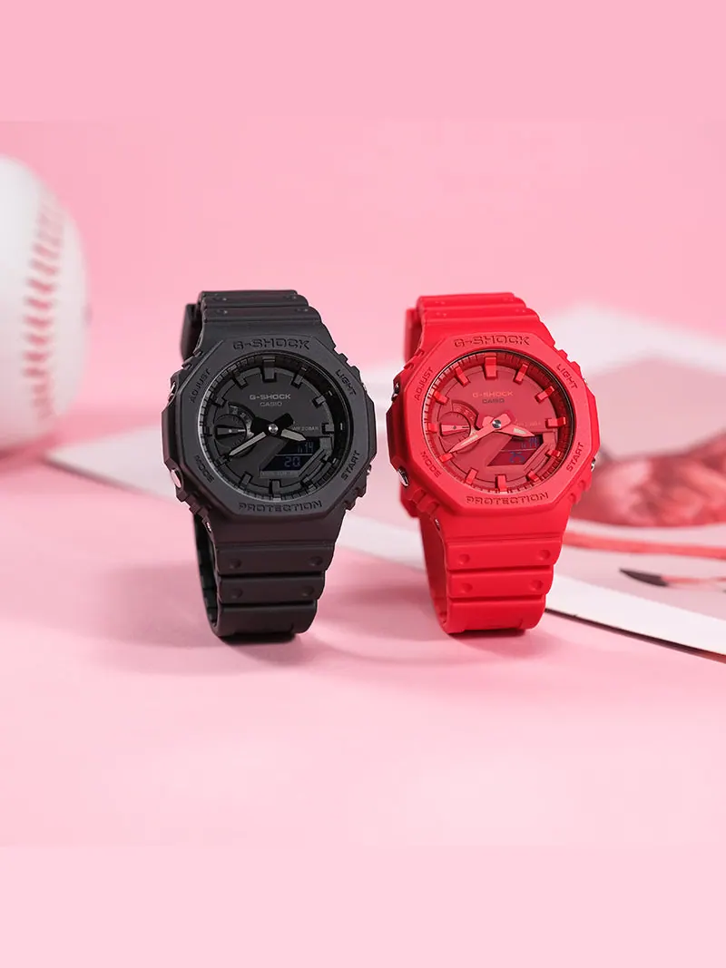 Часы CASIO G-Shock Analog-Digital 'Black' — изображение 6 из 7, оттенок черный