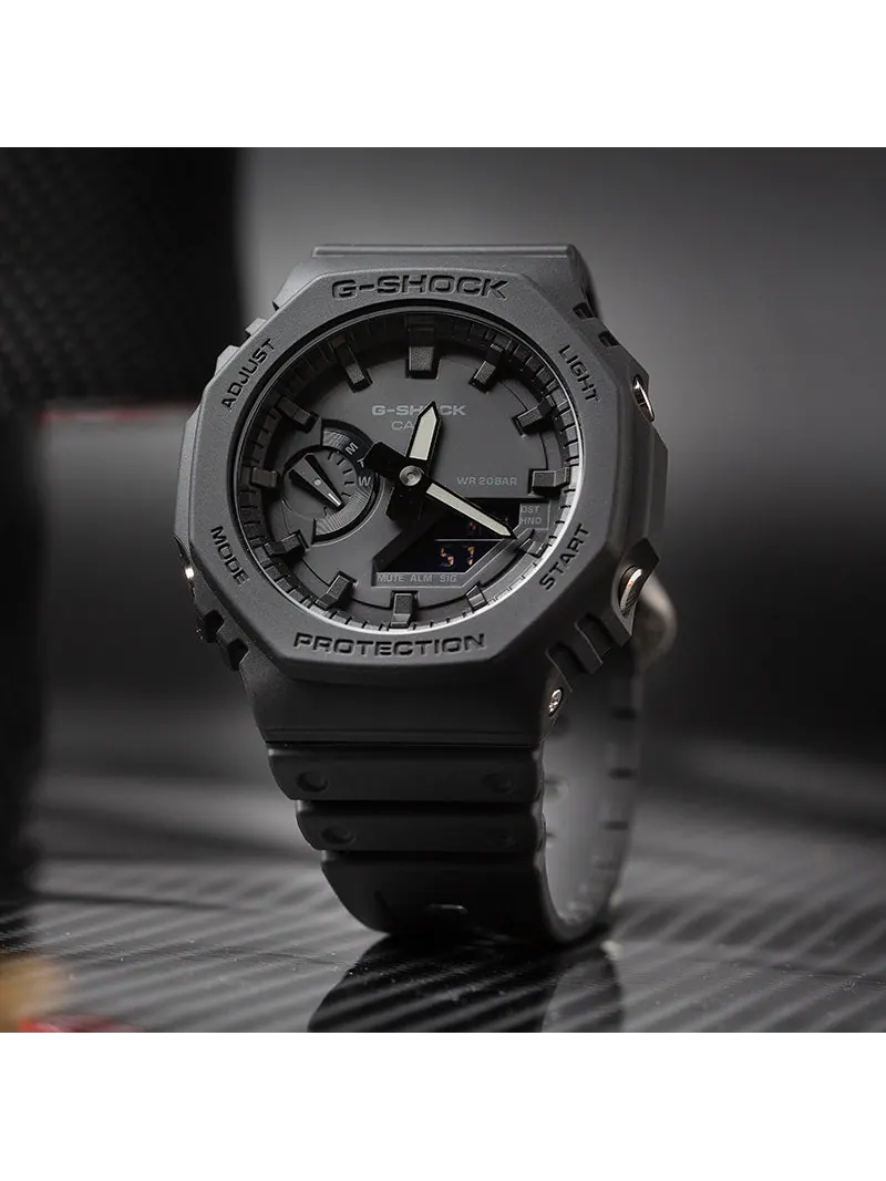 Часы CASIO G-Shock Analog-Digital 'Black' — изображение 4 из 11, оттенок черный