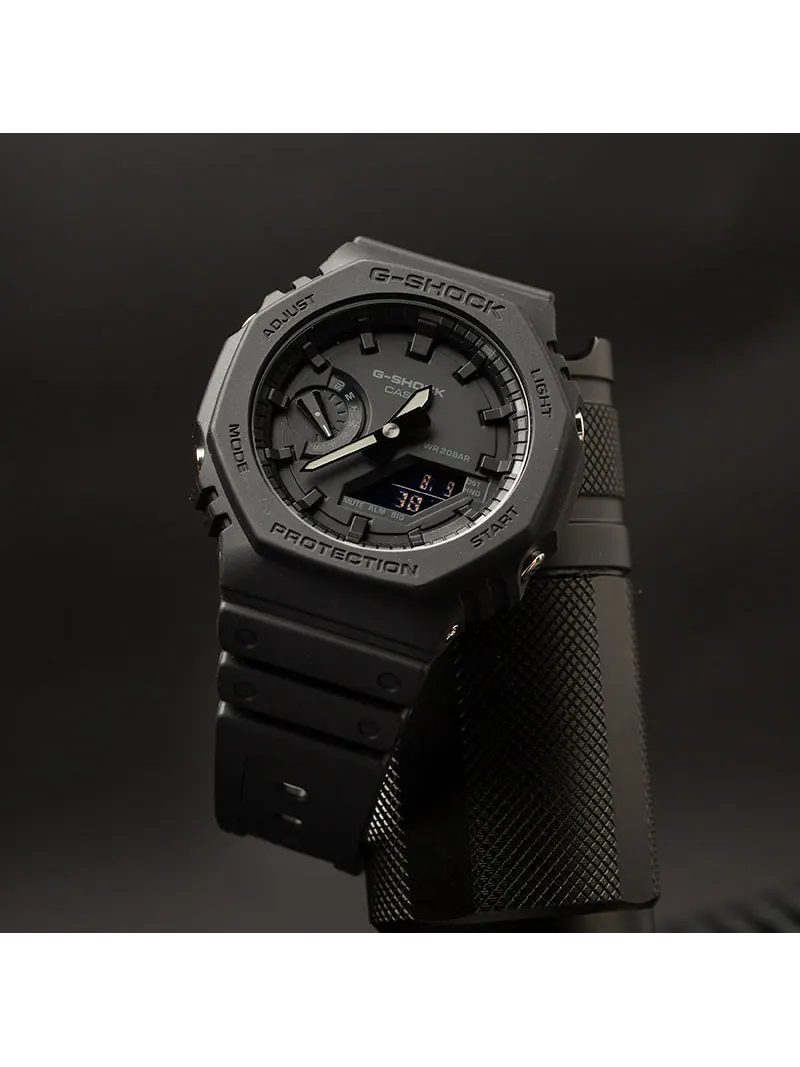 Часы CASIO G-Shock Analog-Digital 'Black' — изображение 5 из 11, оттенок черный