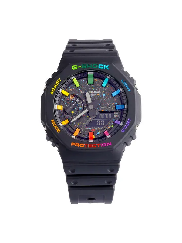 Часы CASIO G-Shock Analog-Digital 'Black' — изображение 1 из 4, оттенок черный