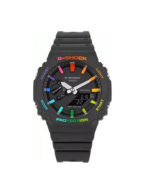 Часы CASIO G-Shock Analog-Digital 'Black' — изображение 1 из 4, оттенок черный